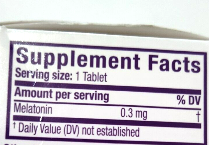 Vicks ZzzQuil Back To Sleep Low Dose Melatonin 30ct Exp. 02/2024