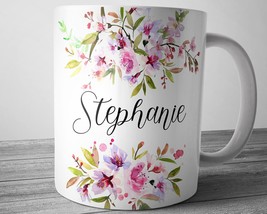 Name Coffee Mug, Personalized Mug, Coworker Gift, Personalized Gift For ... - £13.36 GBP