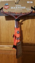 Arcadia Trail Dog Maximum Mobility Rope Harness Sm Orange Neck 14-22&quot; Grth17-23&quot; - £9.36 GBP