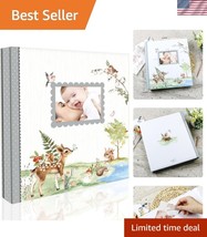 Woodland Animals 4x6 Baby Photo Album - Keepsake for 500 Cherished Memories - $36.00