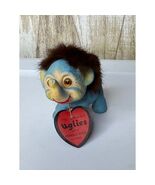 Vintage The Lovable Uglies Elephant Toy Japan Blue Brown Fur - €17,18 EUR Vintage The Lovable Uglies Elephant Toy Japan Blue Brown Fur - €17,18 EUR