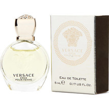 Versace Eros Pour Femme By Gianni Versace Edt .17 Oz Mini - £12.77 GBP