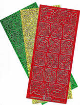 Peel Off Sticker Sheet. Corners. Choice Of Colour. - $1.49