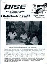 BISE Braniff International Silver Eagles Newsletter September 1981  - £24.99 GBP