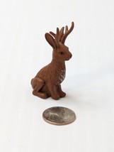 Safari Ltd Jackalope Fantasy Toy Figure Toy Plastic 2.5&quot; Realistic Figurine - $11.88
