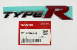 Honda Civic FD2 Emblem ,Rear (Type R), 75723-SNW-003, ABA-FD2 - $69.00