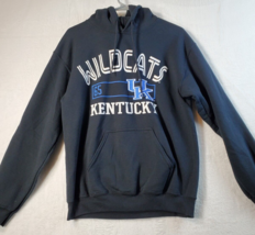 Univ of Kentucky Wildcats Hoodie Unisex Small Black Cotton Long Sleeve P... - £12.24 GBP
