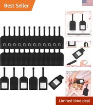 30 Pieces Leather Luggage Tag Suitcase Tags Women Identifiers Travel Tag... - $44.90