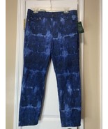 Ralph Lauren LRL Women&#39;s Size 10 Jeans Premier Skinny Cropped Tie Dye In... - $23.33