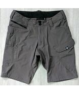 TRUEWERK Shorts Mens 30 Long Inseam 11” Grey T1 Werkshort Cargo Work Poc... - $644.54 MXN