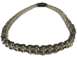 Womens Ladies Bike Chain Motorcyle Biker Necklace 18 Inch Link Jewelry Girls New - £7.52 GBP