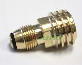 Converts Propane LP TANK POL service valve to QCC (Type 1) outlet  Brass... - $9.99