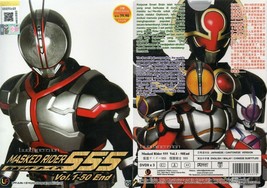 LIVE ACTION DVD~Kamen Rider 555(1-50End)English subtitle&amp;All region - £21.91 GBP