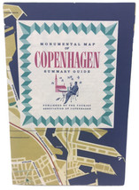 Vintage 1960&#39;s Carrozza Turistica Viaggio Mappa - Association Di Copenhagen - £16.02 GBP