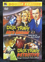New Double Feature DVD Dick Tracy Boris Karloff Morgan Conway Ralph Byrd... - £0.78 GBP