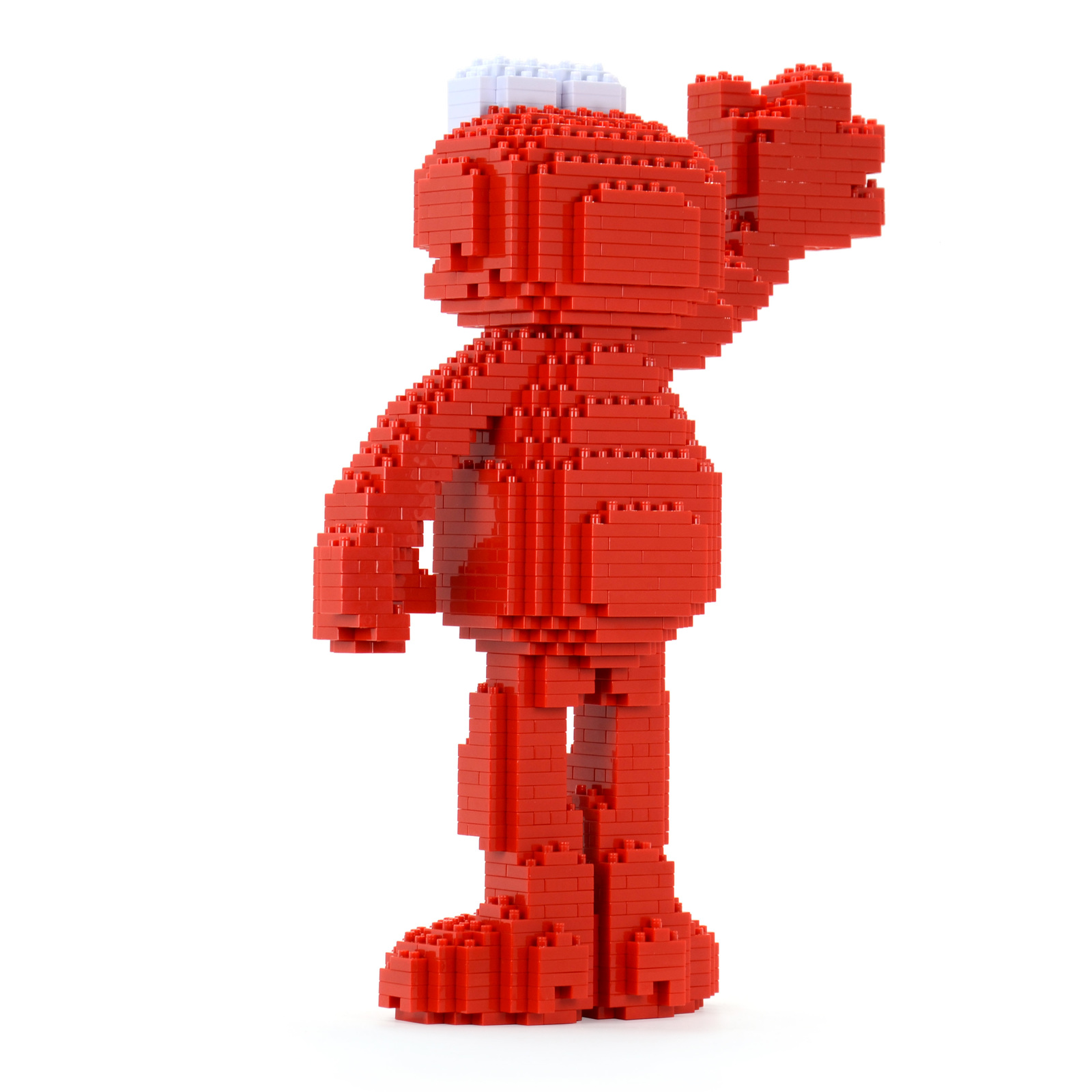 Seasame Street Elmo Brick Sculpture (JEKCA Lego Brick) DIY Kit Item image 4
