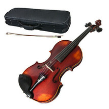 Professional Hand-made 4/4 Full Size Satin Acoustic Violin Antique SKYSB... - £180.48 GBP