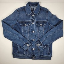Gap For Good Womens Icon Denim Jacket Size XS Blue Medium Wash Stretch - $19.96