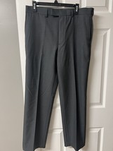 Perry Ellis Portfolio Men’s Gray Dress Pants - Size 34 X 30 - $20.00