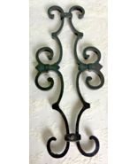 &quot;Distressed&quot; Cast Metal Wall Decor Accent Piece Vintage 17&quot; x 7.25&quot; - $40.10