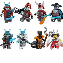 8PCS Ninjago Legion Figure Building Block Character Set Toy Gift for Kids - $412.24 MXN
