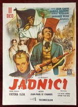 Vintage Poster Les Miserables 1958 Part 2 Le Chanois Jean Gabin - £104.86 GBP