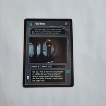 Star Wars SWCCG Chief Retwin Cloud City Dark Side Black Border Decipher - £1.00 GBP