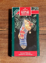 Hallmark Keepsake Ornament Artist&#39;s Favorites Stocked With Joy 1992 (NEW) - £3.55 GBP