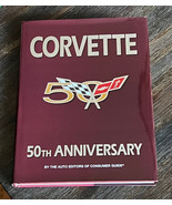Corvette : 50th Anniversary History Pictures Photos Large Hardcover Book - £14.97 GBP