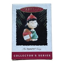 The Peanuts Gang Lucy Holding Football 1994 Hallmark Keepsake Ornament New - £6.91 GBP