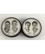 Colorado Avalanche Burger King Hockey Pucks Player Highlight Foote Roy R... - $20.19 CAD