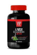 liver detox diet - LIVER DETOX &amp; CLEANSE - milk thistle detox - 1 Bottle 60 Caps - £13.51 GBP