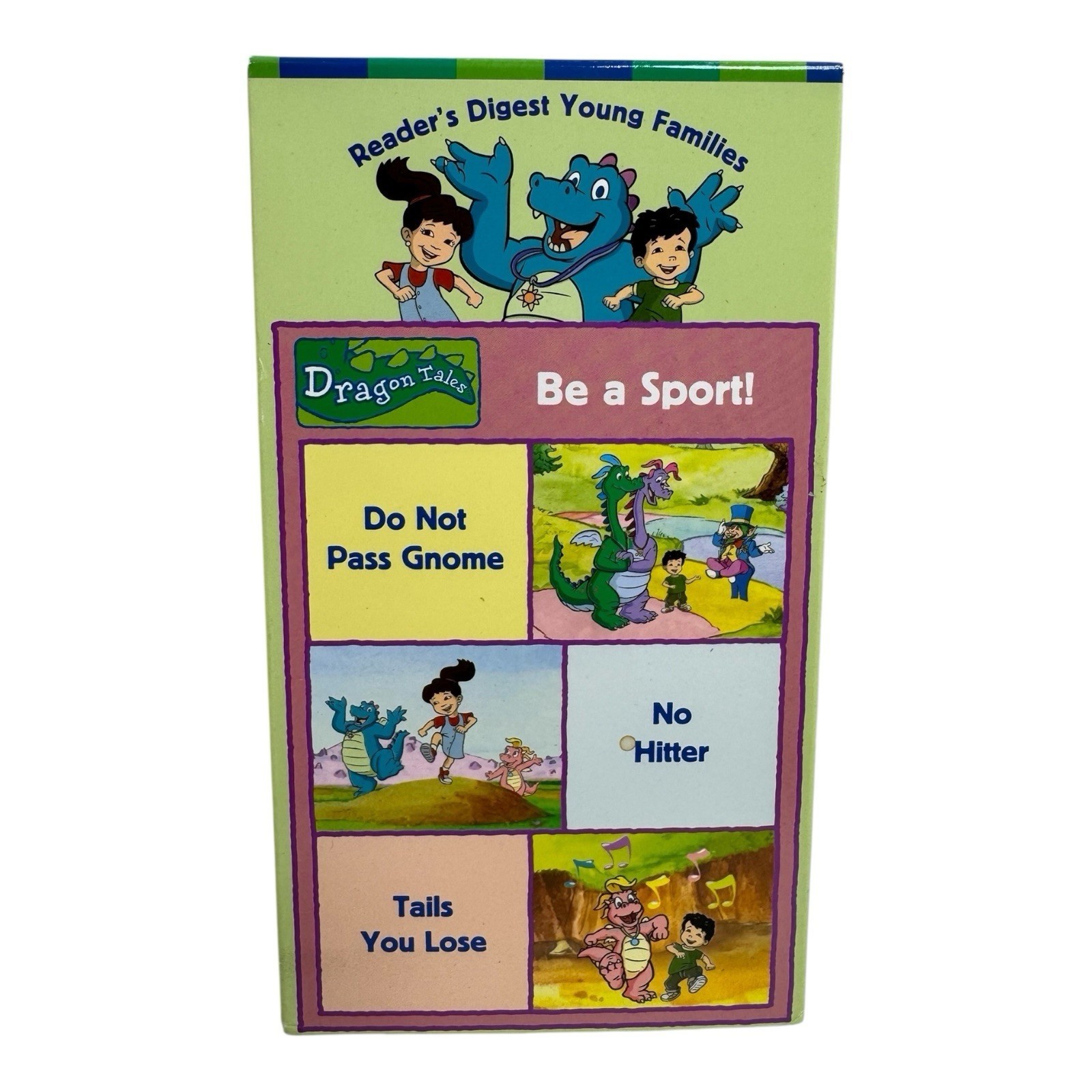 Dragon Tales:  Be A Sport! VHS Tape 2002 Readers Digest Children&#39;s Vintage - $12.00