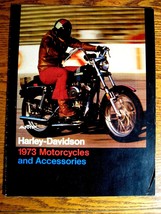 1973 Harley-Davidson Motorcycles Accessory Accessories Brochure, Original 73 - £23.37 GBP