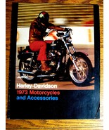 1973 Harley-Davidson Motorcycles Accessory Accessories Brochure, Origina... - £23.22 GBP