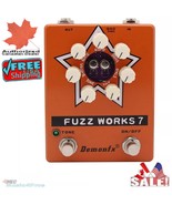 Demonfx Fuzz Works 7 Guitar Bass Effect Pedal Fuzz. CAN - $77.22