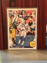 1992 Fleer Football Cris Carter Card #242  Minnesota Vikings HOF - $0.99