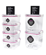 Visto Store and Stack Food Storage Cubes 6 Piece Set - $34.95