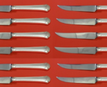 Chippendale by Towle Sterling Silver Steak Knife Custom Set 12 pcs 8 1/2&quot; - $830.61