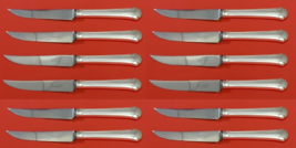 Chippendale by Towle Sterling Silver Steak Knife Custom Set 12 pcs 8 1/2&quot; - $830.61