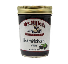 Mrs. Miller&#39;s Brambleberry (Blackberries &amp; Black Currants) Jam, 9 oz. Jar - £20.64 GBP