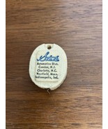 Vtg. State Automotive Distributors Advertising Tape Measure Camden, Char... - £10.78 GBP