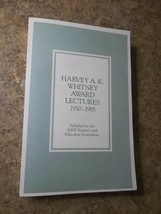 Harvey A.K. Whitney Award Lectures 1950-1985 PB  - £30.92 GBP