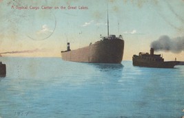 ZAYIX Postcard Great Lakes Ship Typical Ore Cargo Carrier c1907 Divided Back - £15.76 GBP