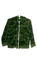 boys HOODED JACKET 'TEA'  hoodie camouflage black/olive green 4T w/shirt... - $7.00