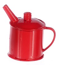Dollhouse Miniature - 5 GALLON RED GAS CAN - 1/12 Scale - $11.99