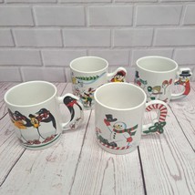 VTG The Love Mug  Christmas Holiday Coffee Cup Mug 4pc Set - $22.80 VTG The Love Mug  Christmas Holiday Coffee Cup Mug 4pc Set - $22.80