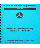2006 Railroad Locomotive Safety Standards Pocket Book PB Trains US DOT E99 - $29.99