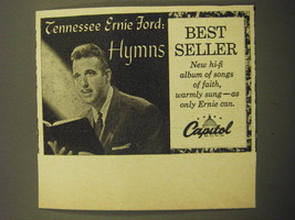 1957 Capitol Records Ad - Tennessee Ernie Ford: Hymns - £14.52 GBP
