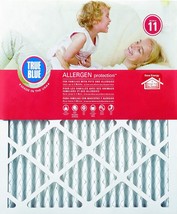True Blue Allergen 20X25X1 Air Filter, Merv 11, 4-Pack. - $49.96